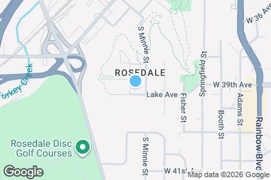 Map image of the property - 2816 Lake Ave