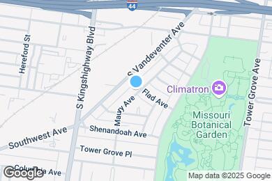 Map image of the property - 2107 Maury Ave