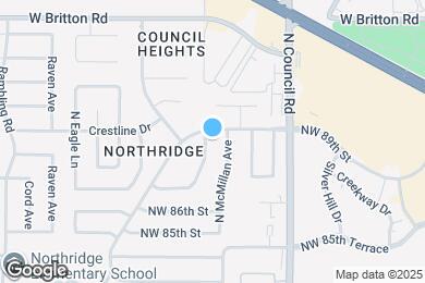 Map image of the property - 8916 Northridge Terrace
