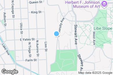 Map image of the property - 402 University Ave