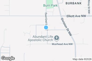 Map image of the property - 1829 East End St NW