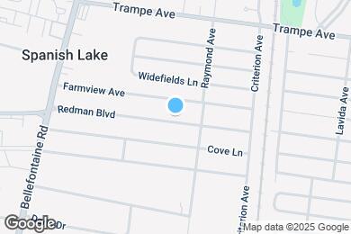 Map image of the property - 1421 Redman Blvd