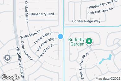 Map image of the property - 16626 Morning Shadows Way