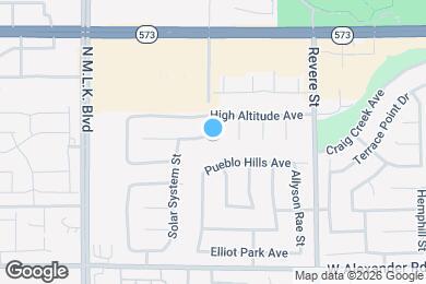 Map image of the property - 1021 Equator Ave