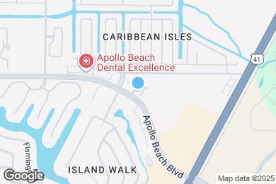 Apollo Beach Villa 349 Apollo - Apollo Beach Villa Apollo Beach Fl Map Image Of The Property 