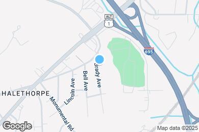 Map image of the property - 1925 Brady Ave