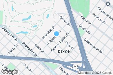 Map image of the property - 4129 Hollygrove St