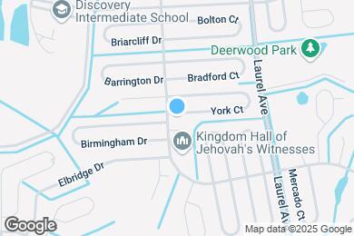 Map image of the property - 71 York Ct
