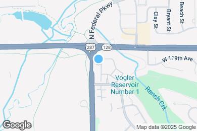 Map image of the property - 2977 W 119th Ave