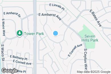 Map image of the property - 2853 S Biscay Ct