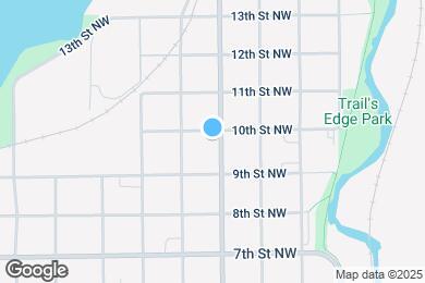 Map image of the property - 928 2nd Ave NW