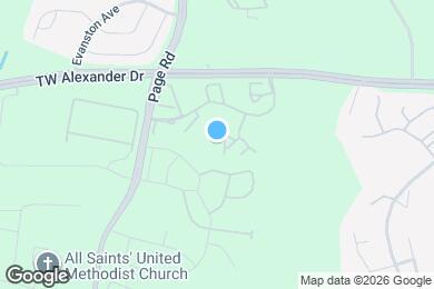 Map image of the property - Aventura Brier Creek