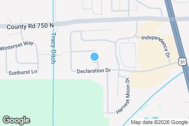 Map image of the property - 43 Frostwood Ln