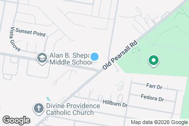 Map image of the property - Residences at Pearsall Park - A 55+ Community