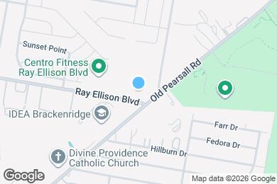 Map image of the property - Residences at Pearsall Park