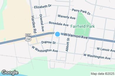 Map image of the property - 706 Walston Ave