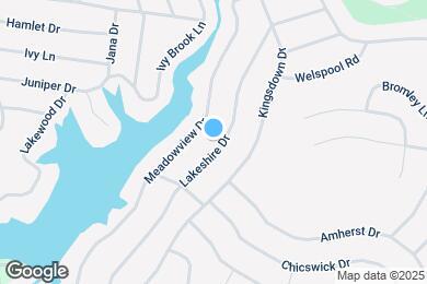 Map image of the property - 163 Lakeshire Dr