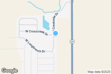 Map image of the property - 11361 N Creekside Dr