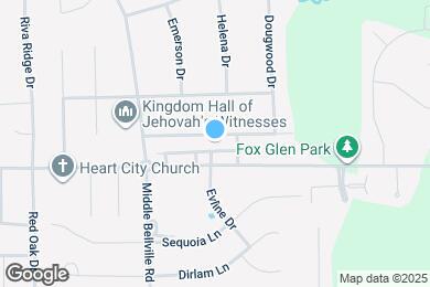 Map image of the property - 587 Bailey Dr