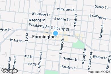 Map image of the property - 13 S Jackson St