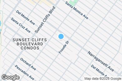 Map image of the property - 4638 Del Monte Ave