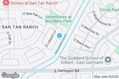 Map image of the property - 3801 S Joshua Tree Ln