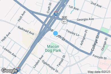 Map image of the property - 1600 Forsyth St