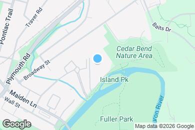 Map image of the property - 1205 Island Dr