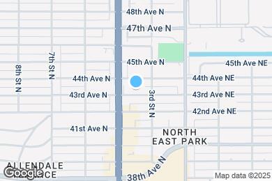 Map image of the property - 355 43rd Ave N