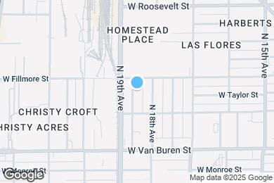 Map image of the property - 425 N 18th Dr