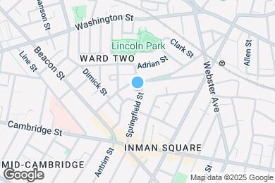 Map image of the property - 58 Springfield St