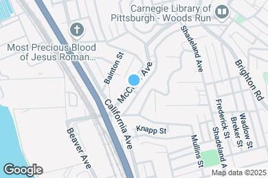 Map image of the property - 3148 McClure Ave