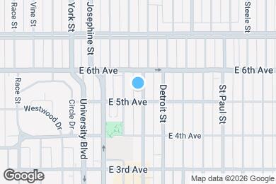 Map image of the property - 525 Clayton St