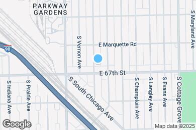 Map image of the property - 6641 S Marquette Rd