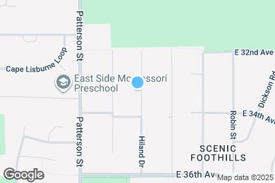 Map image of the property - 3314 Hiland Dr