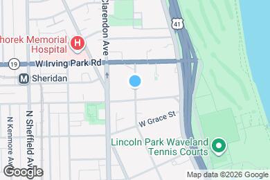 Map image of the property - 3922 N Pine Grove Ave