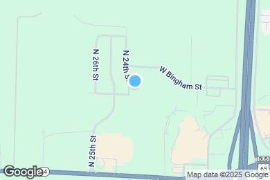 Map image of the property - 1006 N 24th St