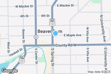 Map image of the property - Rogers Apartments