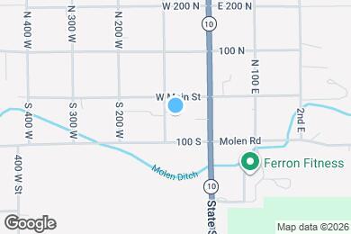Map image of the property - 35 S 100 W