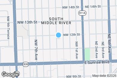 Map image of the property - 1132 NW 4th Ave
