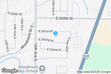 Map image of the property - 26120 18th Ave S