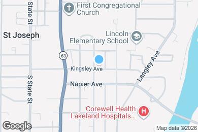 Map image of the property - 903 Kingsley Ave