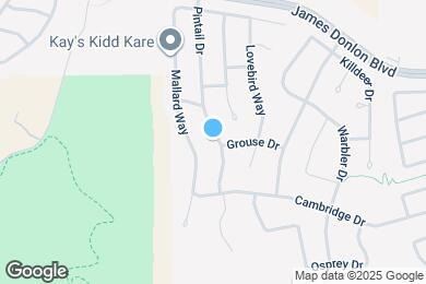 Map image of the property - 3776 Pintail Dr