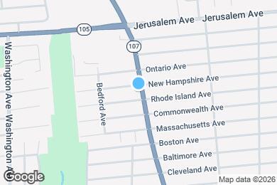 Map image of the property - 965 Hicksville Rd