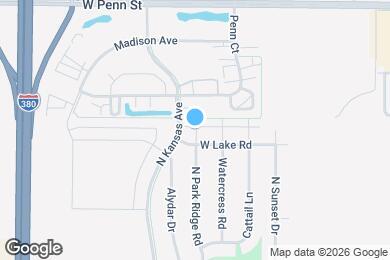 Map image of the property - 2300 Westlake Rd