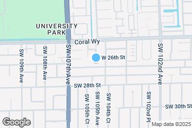 Map image of the property - 10485 SW 26th Ter