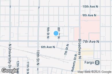 Map image of the property - 706 8th St N