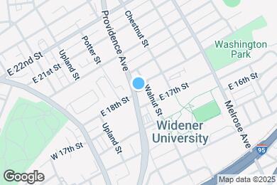 Map image of the property - 1721 Providence Ave