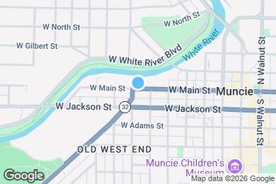 Map image of the property - 721 W Main St