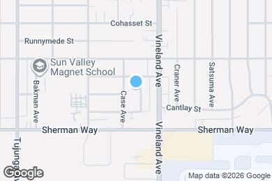 Map image of the property - 7307 Ensign Ave